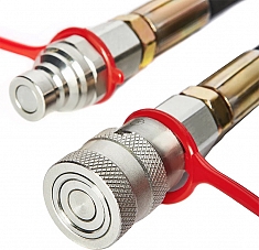 Муфты гидравлических шлангов гидравлического стыкового сварочного аппарата для пэ труб Gas Fusion Red-1000