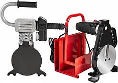 Нагреватель, торцеватель, бокс механического стыкового сварочного аппарата для пнд труб Gas Fusion Red-250V4 Нагреватель, торцеватель, бокс механического стыкового сварочного аппарата для пнд труб Gas Fusion Red-250V4