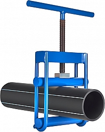 Применение передавливателя для полиэтиленовых труб Gas Fusion 16-90 мм Применение передавливателя для полиэтиленовых труб Gas Fusion 16-90 мм